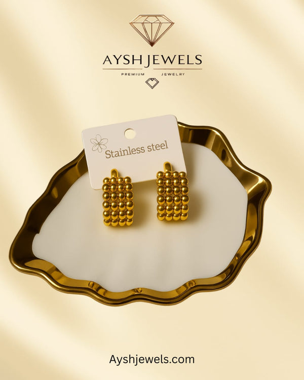 Mara mini ball earrings
