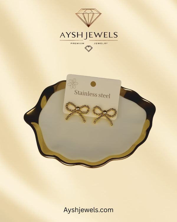Bow earrings
