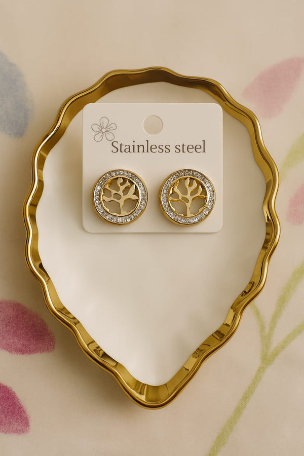 Tory studs earrings