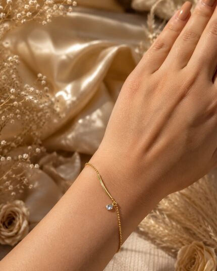 Aurora Crystal Drop Bracelet